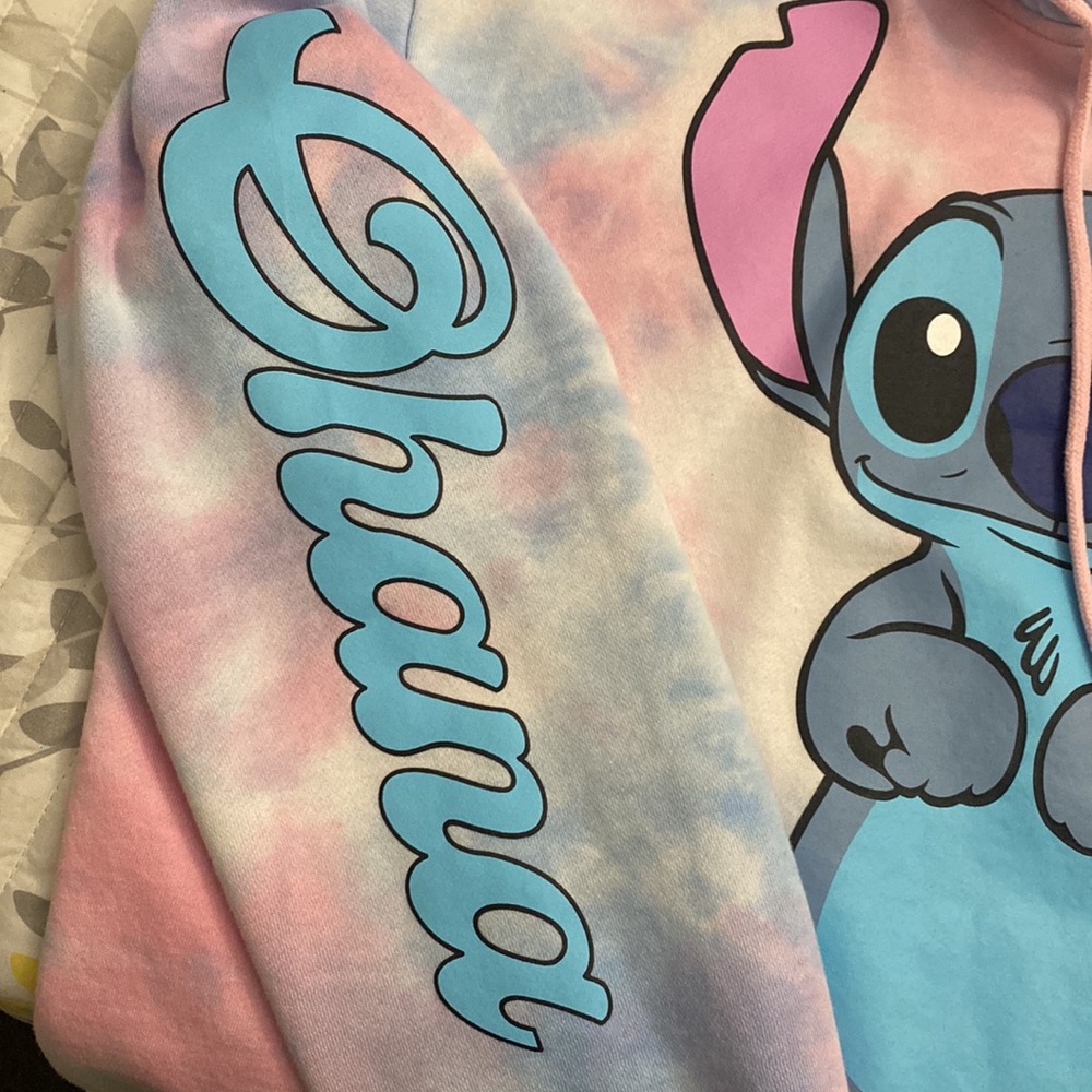 Plus size Tie die sweater - Picture 4 of 5